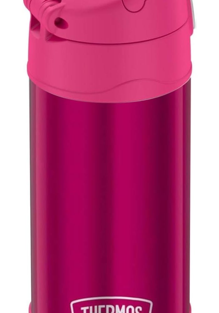 THERMOS FUNTAINER STAINLESS STEEL KIDS PINK BOTTLE 355ML - Image 3