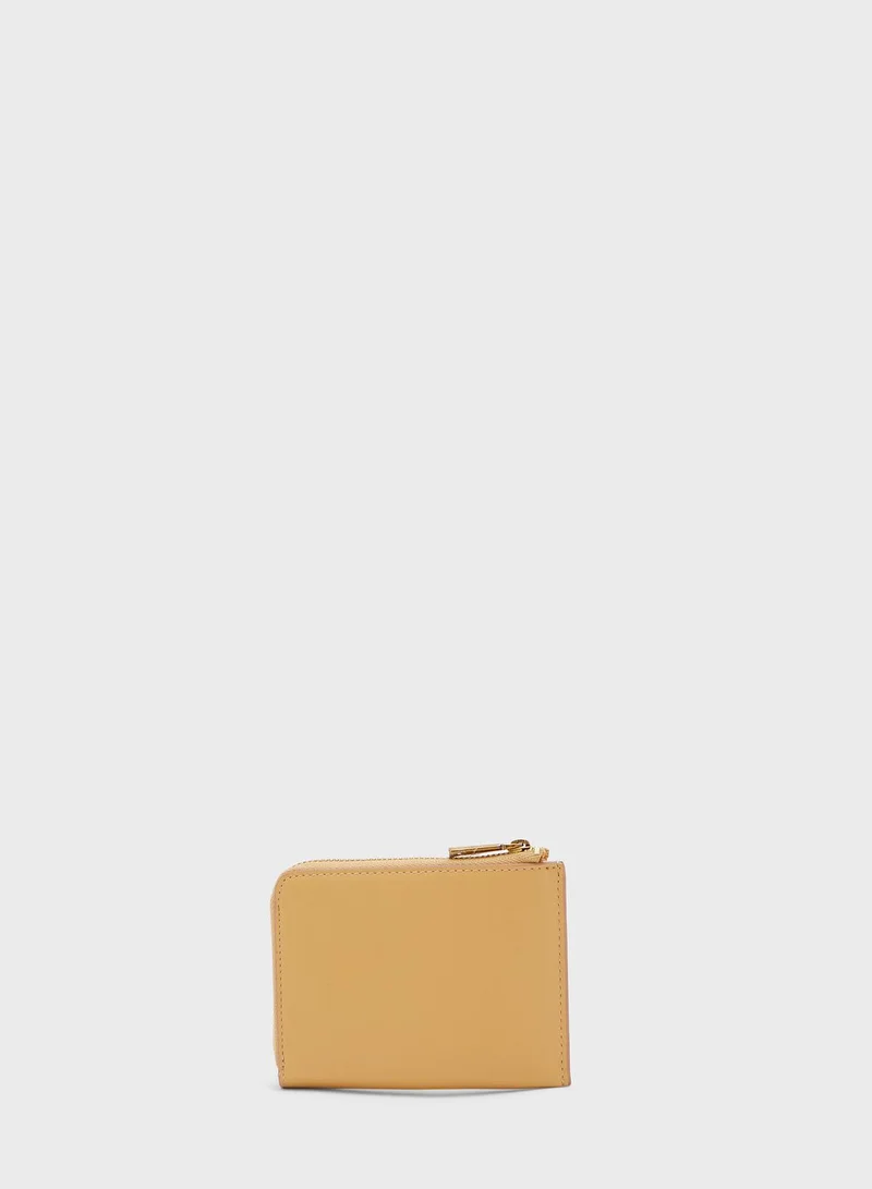 BCBGeneration Zip Through Card Holder