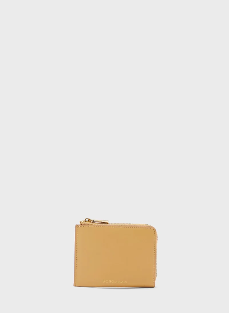 BCBGeneration Zip Through Card Holder