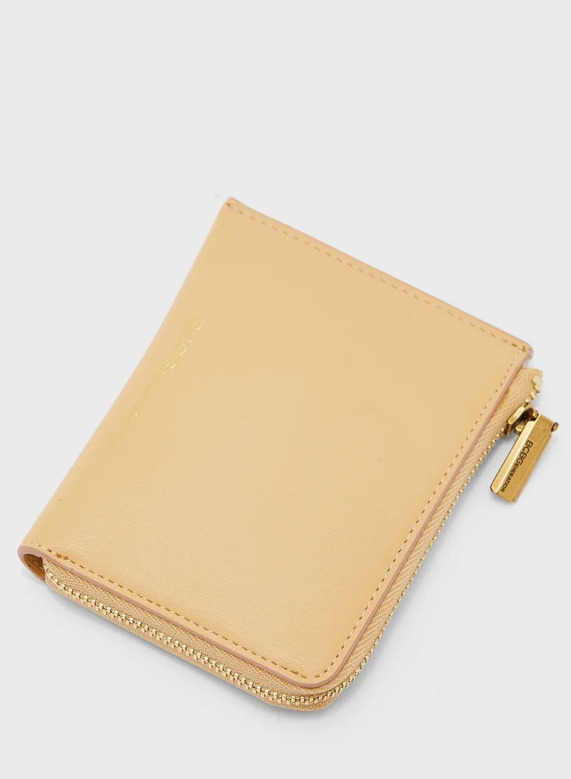 BCBGeneration Zip Through Card Holder