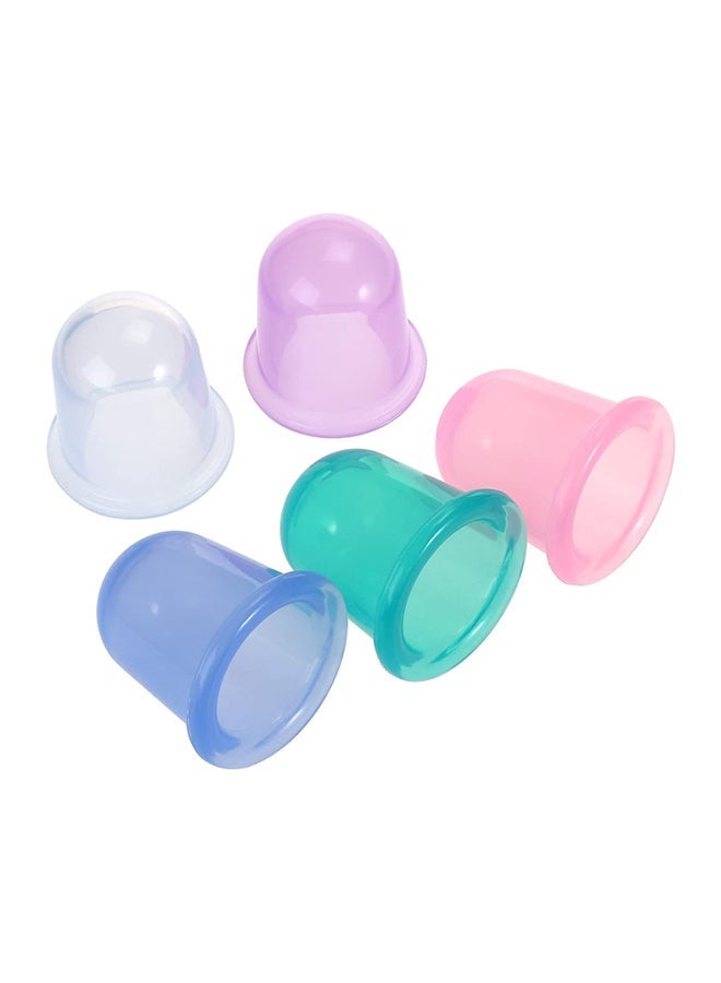 NIBEMINENT 5-Piece Silicone Body Massage Cup - Image 1