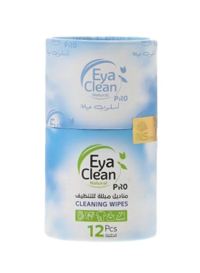 إيا كلين برو مناديل التنظيف 12 قطعة - Image 2