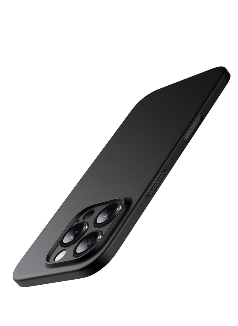 ELTRAZONE Ultra Slim (0.35mm Thin) Case for iPhone 16 Pro 6.3 Inch – Camera Lens Full Protection, Lightweight Matte Finish PP Hard Minimalist Cover (Black) | Anti-Fingerprint & Non-Yellowing - Image 1