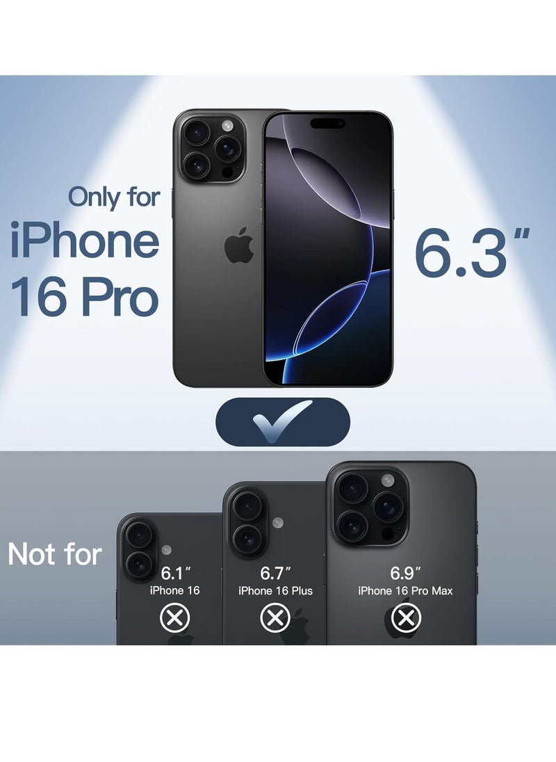 ELTRAZONE Ultra Slim (0.35mm Thin) Case for iPhone 16 Pro 6.3 Inch – Camera Lens Full Protection, Lightweight Matte Finish PP Hard Minimalist Cover (Black) | Anti-Fingerprint & Non-Yellowing - Image 2