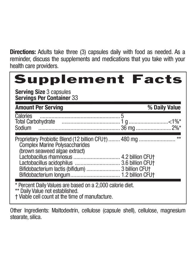 Country Life باور-دوفيلوس من كانتري لايف بروبيوتيك متعدد السلالات خالي من الألبان 12 مليار وحدة تشكيل مستعمرات، 100 كبسولة نباتية، معتمدة خالية من الجلوتين، معتمدة نباتية - Image 5