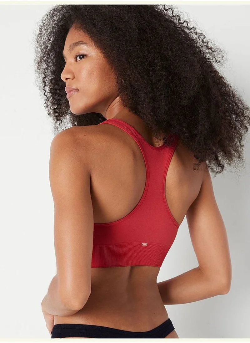 PINK Seamless Plunge Bralette