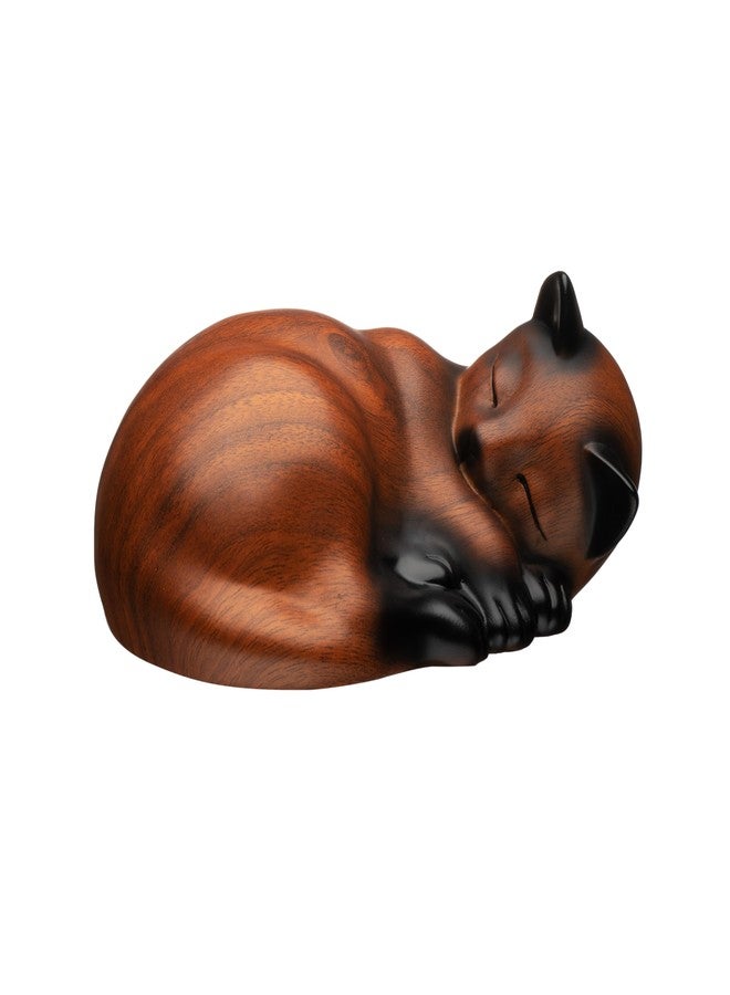 Kriss Art Pet Urns,Sleeping Resin Cremation Cat Urn, Cat Urns for Ashes, Small Animal Urn,Small Pet Urns - Image 1