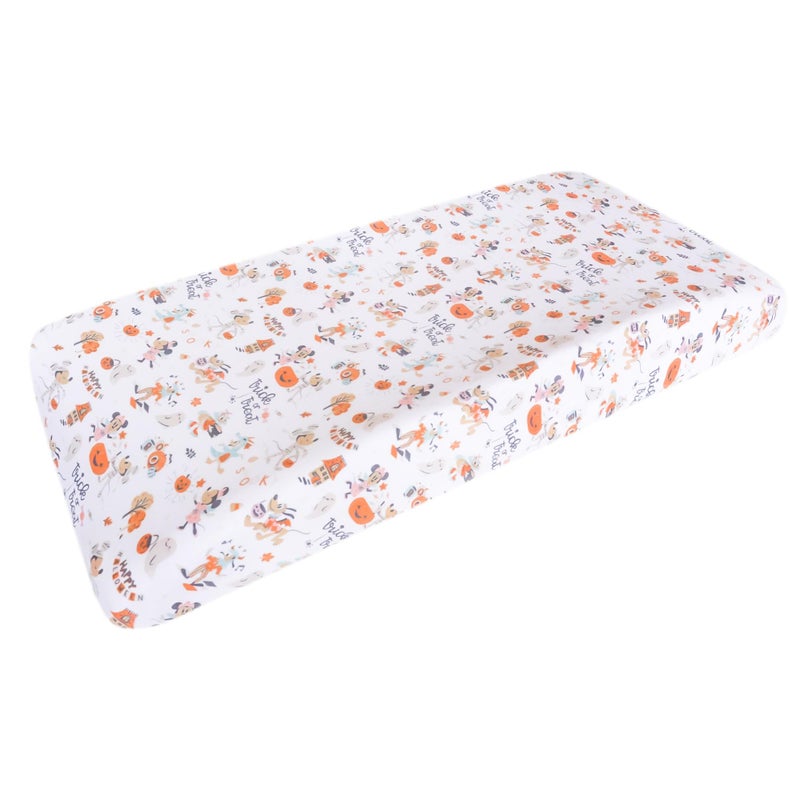Copper Pearl Premium Knit Diaper Changing Pad Cover Mickey Mouses Boo Bash - Image 2