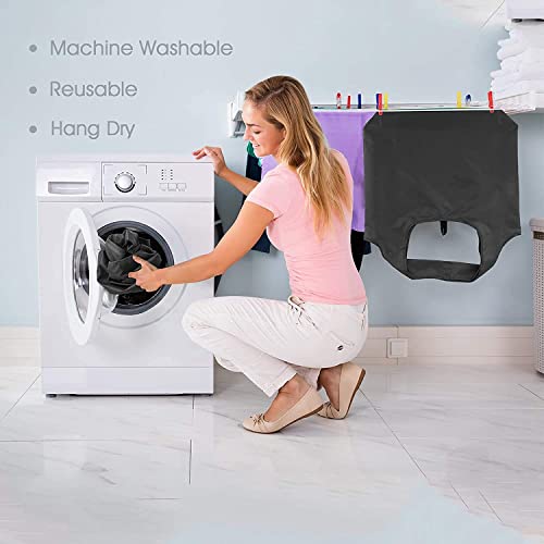 BeeGreen DIY Reusable Grocery Bags Bulk 10 Pack, Reusable Shopping Bags X-Large 50LBS, Machine Washable Kitchen Reusable Bags Heavy Duty, Foldable Tote Bags w Handles for Shopping - Image 5