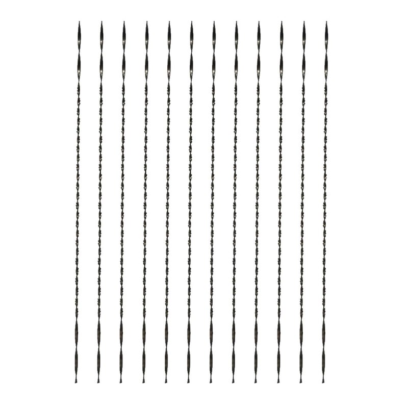 12Pcs Mini U Shaped Spiral Scroll Saw Blades For Precision Woodworking And Crafts - Image 2