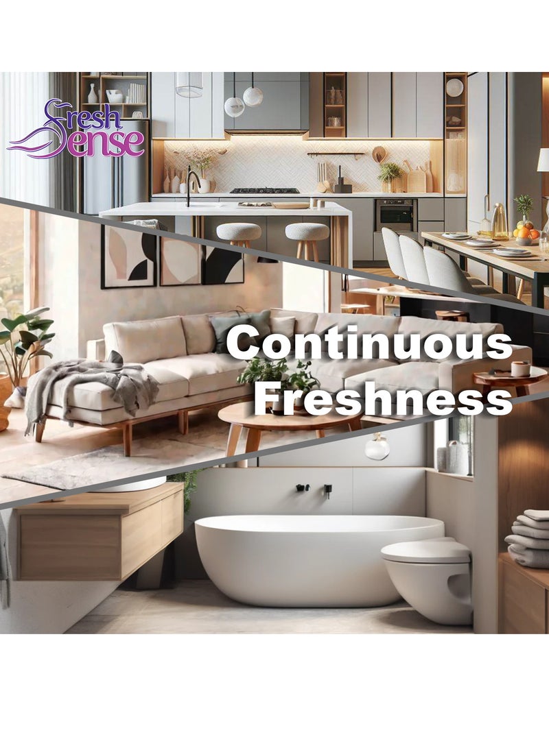 Fresh Sense ANTI TOBACCO Refill - PACK of 3 x 260ml - Automatic Spray Auto Spray Air Freshener for Home Bathroom Toilet Office Neutralizes Bad Odors FRESH SENSE - Image 3