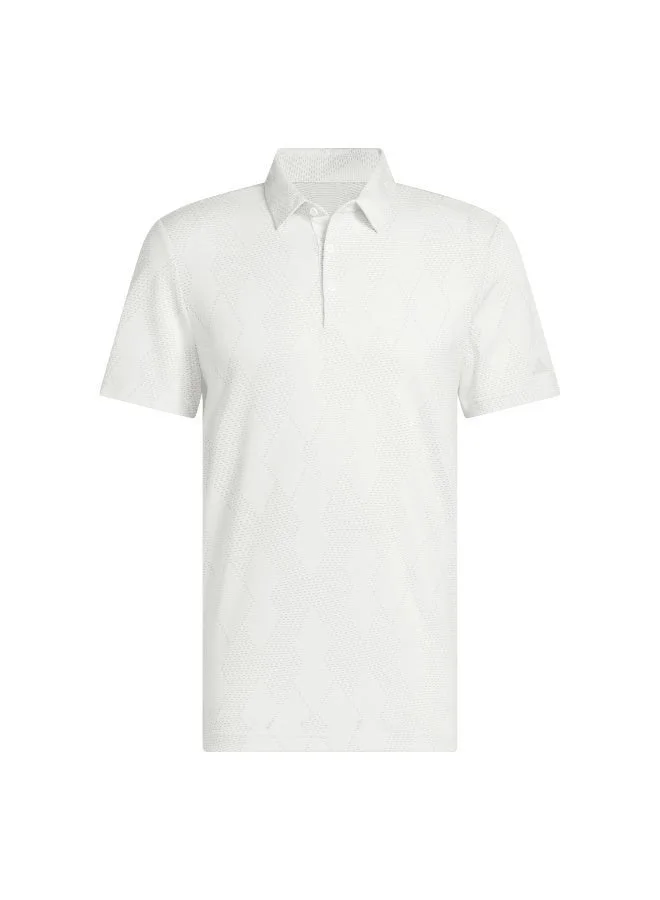 Adidas ultimate365 micro texture men polo t-shirt