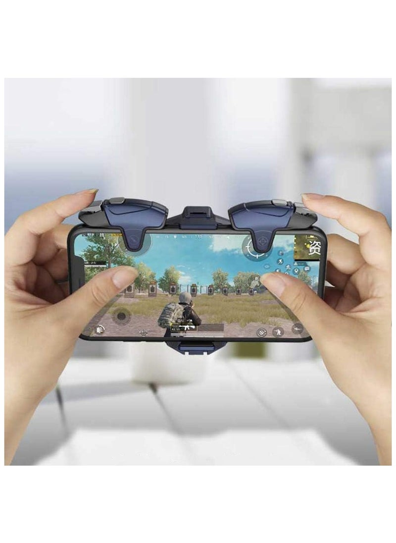 Generic PUBG Mobile Triggers with cooling fan,PUBG Mobile Phone Game Controller with cooler for PUBG/Fortnite/Call of Duty, with Rgb Light, for Android and iOS Phone  - Image 4
