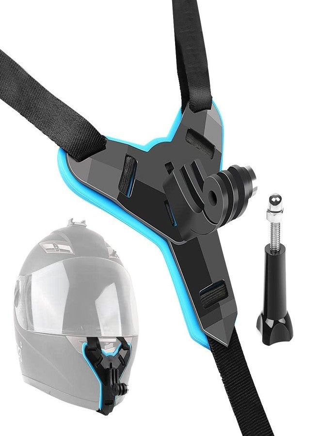 سبايكارت حامل SPYKART لحزام الذقن للخوذة متوافق مع كاميرات GoPro Hero 9/8/7/6 وSJCAM وYi وDJI Osmo Action وغيرها من كاميرات الحركة - Image 2