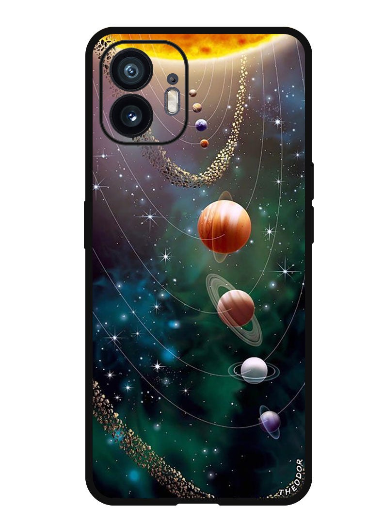Theodor Protective Case Anti Scratch Shock Proof Bumper Cover For Nothing Phone (2) Planets 1 - Image 1