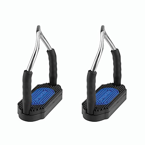 Herm Sprenger SPRENGER Bow Balance Safety Stirrups - 1 Pair, Stainless Steel, 12 cm (4 3/4 Inch) - Image 2