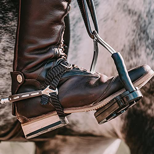 Herm Sprenger SPRENGER Bow Balance Safety Stirrups - 1 Pair, Stainless Steel, 12 cm (4 3/4 Inch) - Image 5