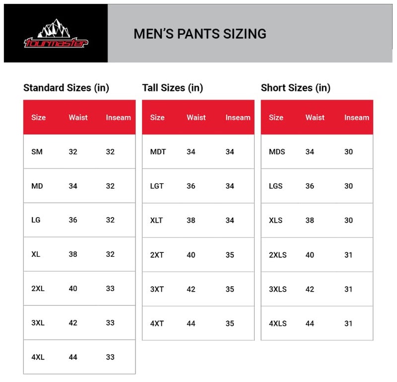 Tourmaster Trek Pants - Waterproof, Breathable Adventure Touring Motorcycle Riding Pants with CE-Approved Armor and Multiple Pockets for All-Weather Protection and Convenience Black - Image 5
