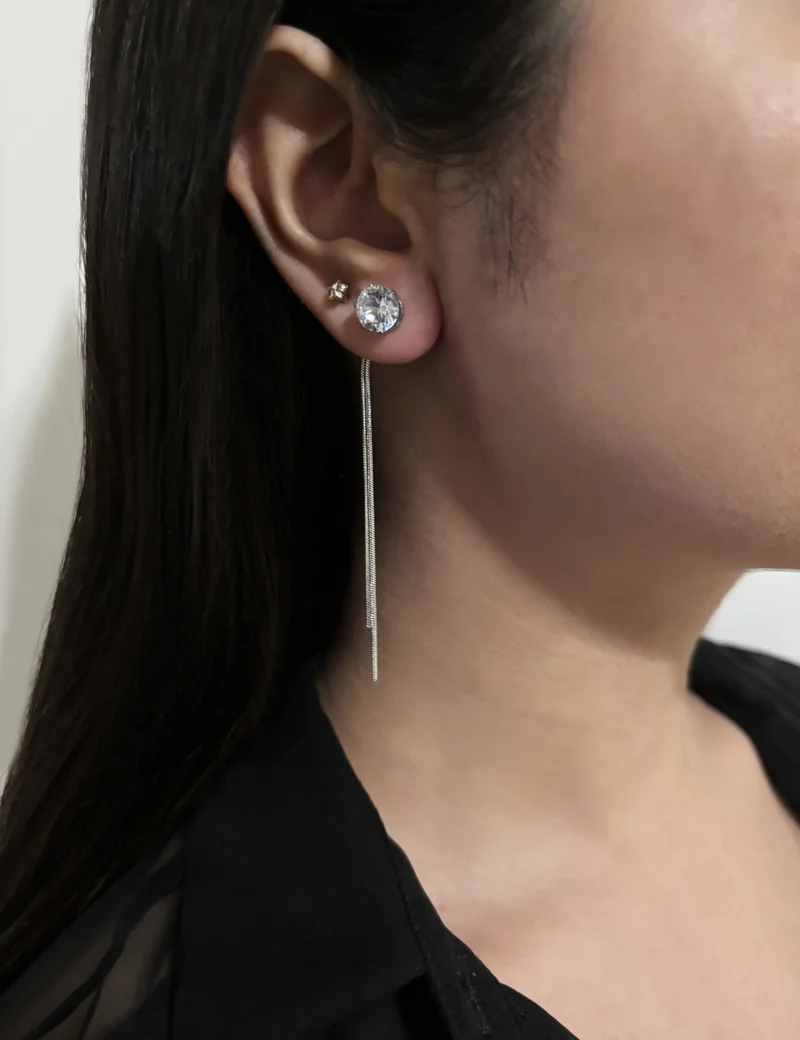 Hzmer Jewellery Nostalgia Drop Crystal Earrings