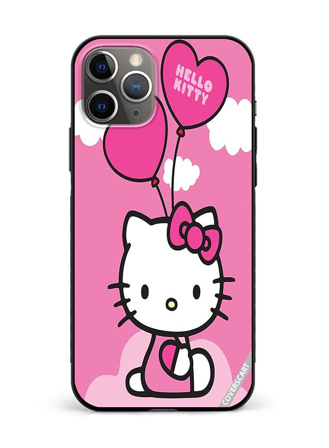 Protective Case Cover For Apple iPhone 11 Pro Hello Kitty Design Pink