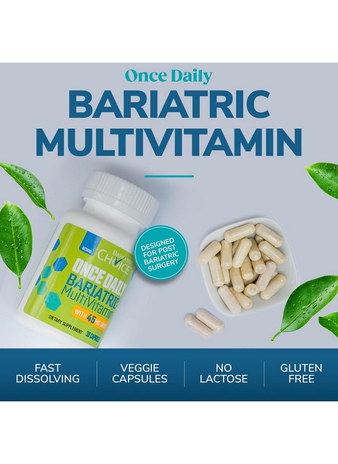 Bariatric Choice Once Daily Bariatric Multivitamin Capsule with 45 mg of Iron (90ct) - pzsku/Z8AEAA47C106B4358215BZ/45/_/1739882284/51c7883c-3f5a-49ec-ab8d-3d0cd3fc0899