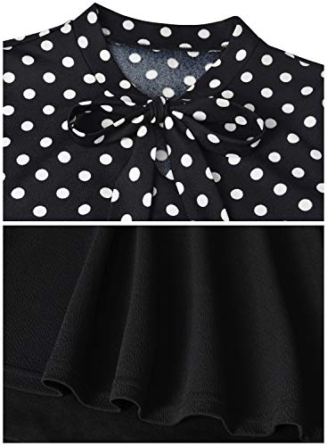 RANPHEE Interview Outfits for Women Business Casual Professional Trendy Spring Fit and Flare Vintage 50s Knee Length Teacher Office Work Career A Line Curvy Ladies Dresses Vestido L - Image 3