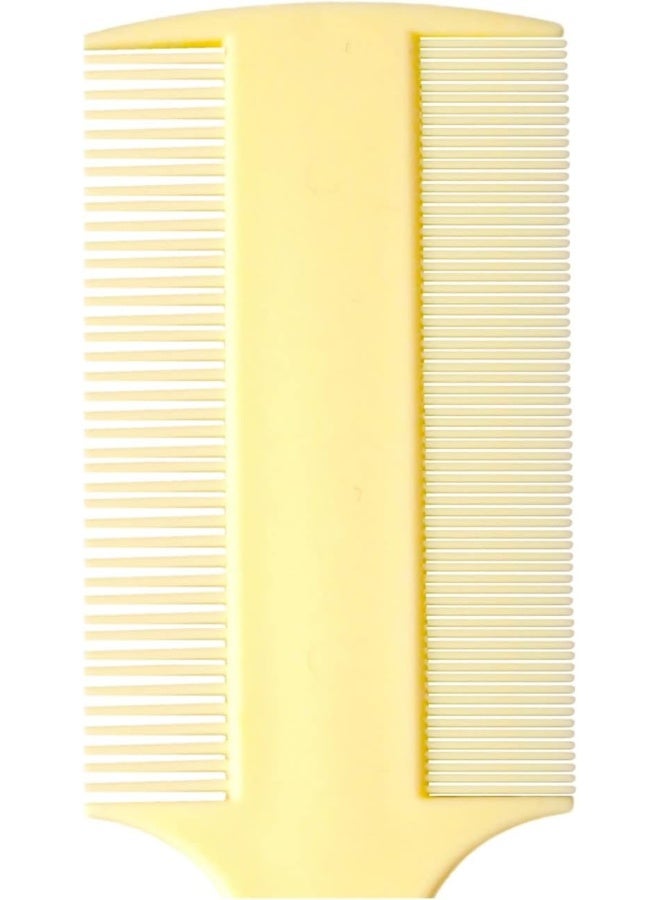 Vakly Fine Tooth Comb 【Pack of 3】 Double Sided Fine Teeth Baby Comb and Extra Fine Rounded Teeth for Newborn Babies and Infants with Cradle Cap and Adults with Dandruff and Lice - Image 3