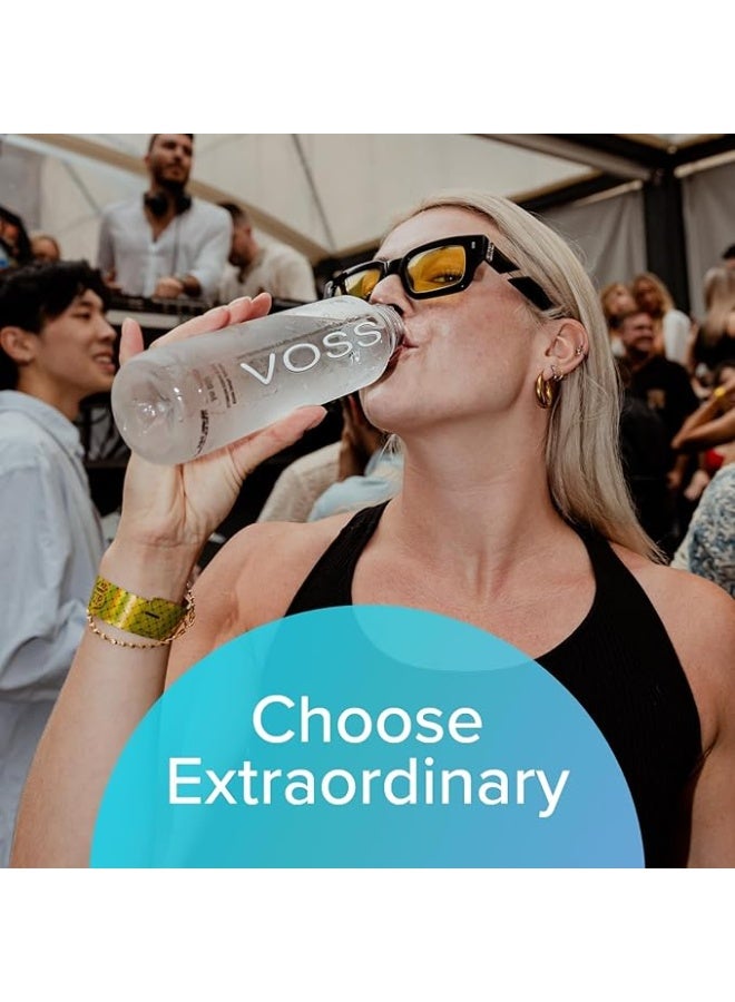 فوس مياه فوس 500 مل زجاجات PET، قطع من 24 – مياه معدنية ثابتة فاخرة - Image 3