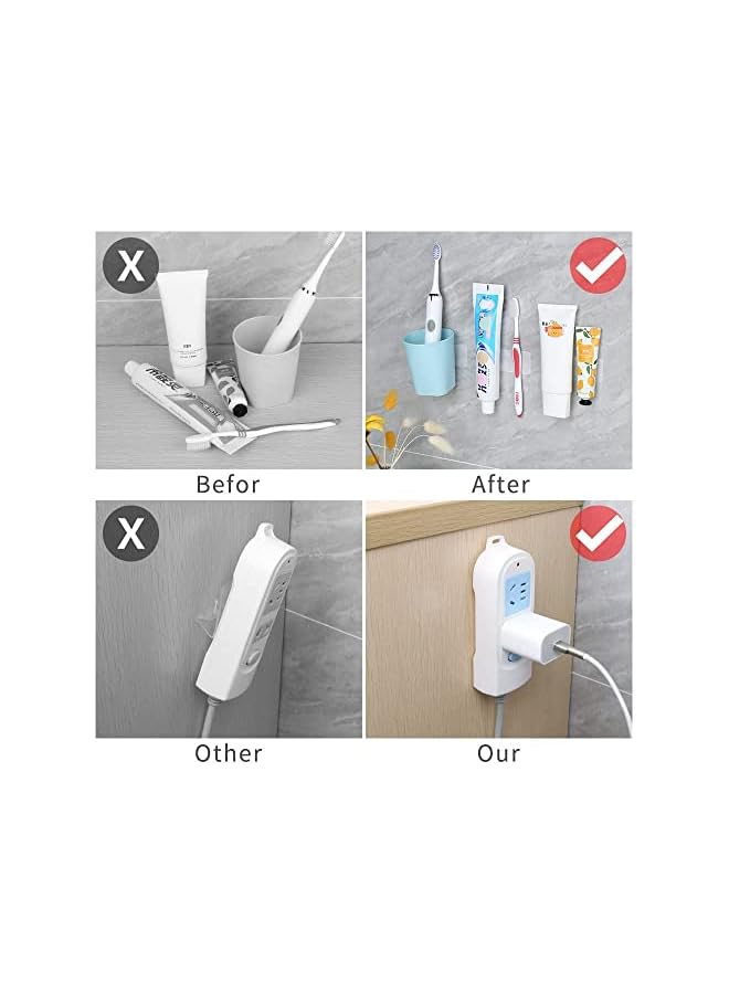 PROMASS Double Sided Tape Heavy Duty 80 Pcs 2.36in x 2.36in Mounting Tape Sticker Strong Waterproof Tape and Wall Tape for Indoor and Outdoor - Image 2