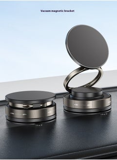 RinGinG 2025 New Phone Holder - 360° Rotating & Tri-Fold Metal Magnetic Vacuum Suction Mount for Vehicles/Household Surfaces/Gym Equipment  - Image 4