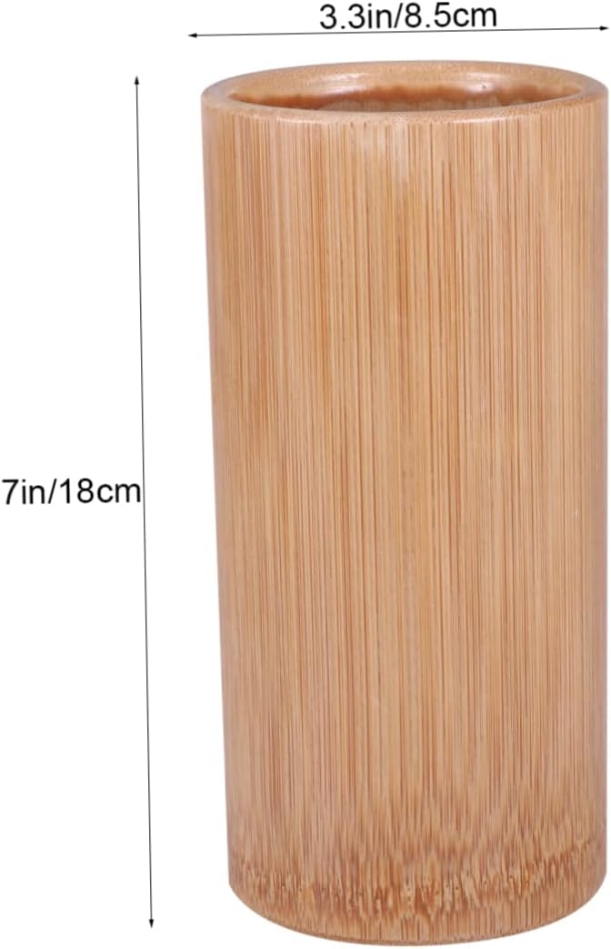 [Big cost saving] IMIKEYA Multifunctional Chopsticks Storage Barrel Kitchen Utensils Container Cutlery Holder Organizer for Spoons Forks and Chopsticks Natural Retro Design All user group compatible Efficiency boosted construction Easy for adults & kids Multi-goal comprehensive design Modern stylish design Multi-style matching design Multiple design variants Regional distribution available Fast warehouse picking Ventilated design Repeated use resistant selected material Home practical item Indoor & outdoor suitable Desert area eligible deliver Rare find Multi warehouse process Meet international specs Just landed in store Diverse purchase options Global assorted color picks Not sold elsewhere Cost effective global grade quality Smooth joint Latest release - Image 1