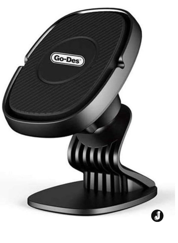 JAJEEK Magnetic Phone Mount Holder – Universal Mount for iPhone, Samsung, Huawei & More, Secure & Hands-Free Car Phone Holder - Image 1
