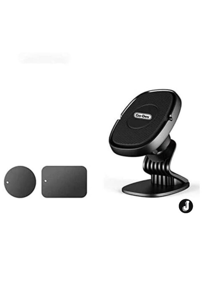 JAJEEK Magnetic Phone Mount Holder – Universal Mount for iPhone, Samsung, Huawei & More, Secure & Hands-Free Car Phone Holder - Image 2