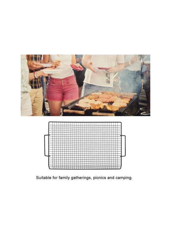 WYBOT - BBQ Grill Accessories, Nonstick Campfire Grill Grate Over Fire Pit Charbroil Grill Grates - Image 1