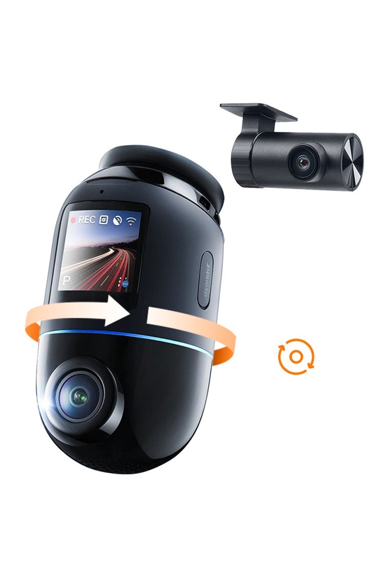 Generic 70mai Dual Dash Cam Front and Rear 4K X800 128G, Car Camera for Cars with Sony IMX678, STARVIS 2 Night Vision, HDR 360°, 4G LTE, AI Motion Detection, ADAS, 5GHz Wi-Fi 6, Parking Monitor, Voice Control - Image 1