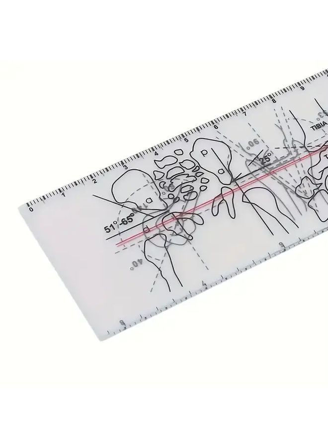 1pc 360 Degree Mechanical Goniometer Inclinometer Protractor 0 140 Angle Ruler Durable Plastic - Image 4
