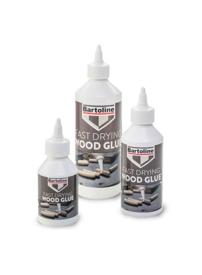 Bartoline Ready To Use Fast Drying Wood Glue 125ml - Suitable For All Types Of Wood Including MDF, Chipboard and Many Other Woods. - Image 2