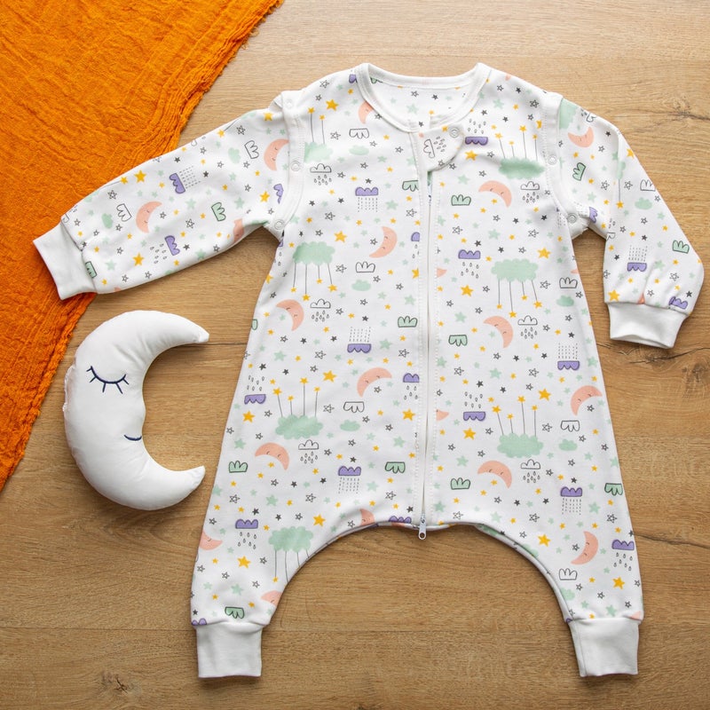 Sarebaby Sare Baby Baby Sleeping Bag 100% Natural Cotton Double Layer Special Fabric Unisex 1.0 Tog - Image 3