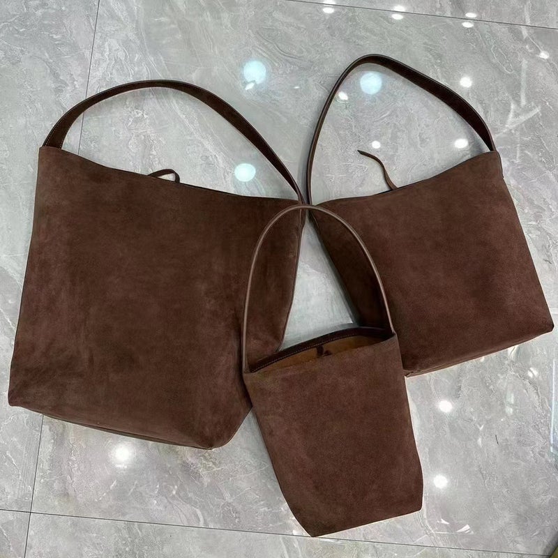 Tr Suede Bucket Bag/Large And Medium Size Small Size Park Tobe Daily Commuter Wear Wear Yyds - Image 5