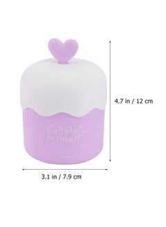 DOITOOL DOITOOL Skincare Bubble Maker Face Kids Shampoo Facial Foam Cup, Bubble Foamer Device for Face Wash Skin Clean (Purple)  - Image 5