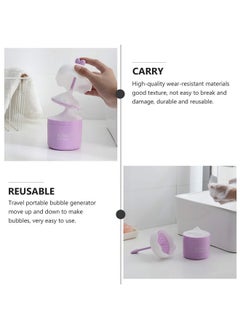 DOITOOL DOITOOL Skincare Bubble Maker Face Kids Shampoo Facial Foam Cup, Bubble Foamer Device for Face Wash Skin Clean (Purple)  - Image 4