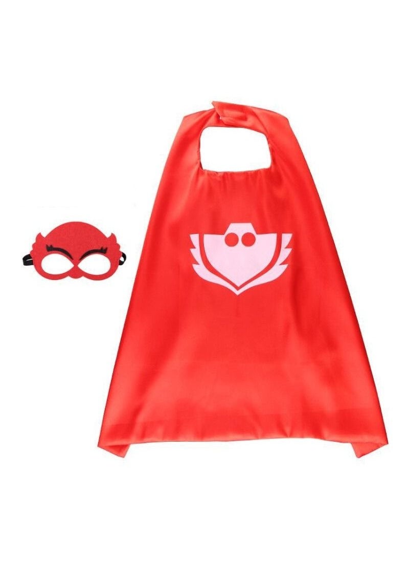 Highland - Pj Mask Cape and Mask Costume for Kids - Image 1