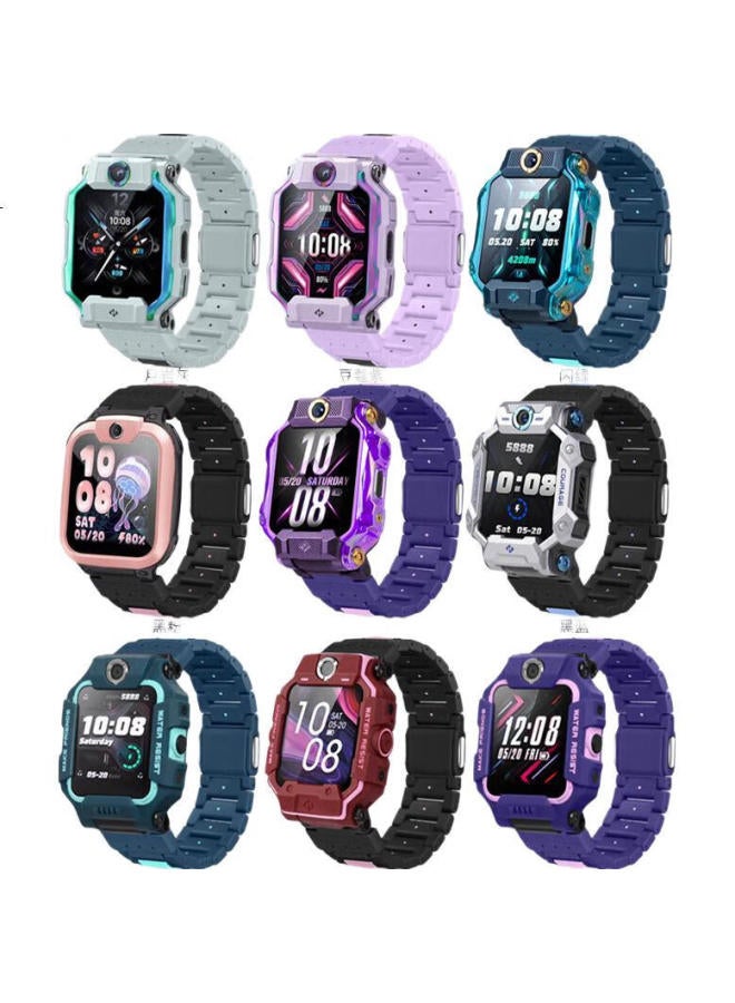 Ten Flashes Tenflash Kids Smart Watch Band Z10/Z6P/Z8A Magnetic Flash Buckle Z6A/Z9/Z7S/Z6/D3/N3/Q2A/Q1A/Z5Pro Purple - Image 2