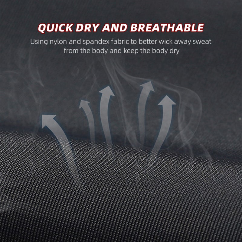 ARSUXEO Men's Cycling Shorts Sponge Padded Bike Shorts Nylon Spandex Pockets - Reflective Bicycle Shorts for Long Rides - Image 4
