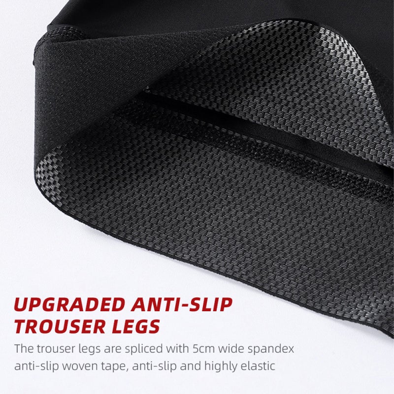 ARSUXEO Men's Cycling Shorts Sponge Padded Bike Shorts Nylon Spandex Pockets - Reflective Bicycle Shorts for Long Rides - Image 5
