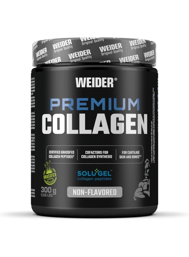 Weider Premium Collagen Unflavored 300g – Hydrolyzed Collagen Peptides for Joints, Skin & Bones - Image 1