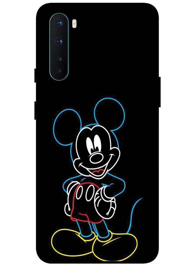 Protective Case Cover For OnePlus Nord Smart Series Printed Protective Case Cover for OnePlus Nord Mickey Mouse