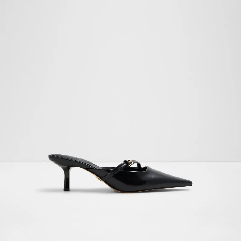 LYNELLE Pointed Toe Mule Heels