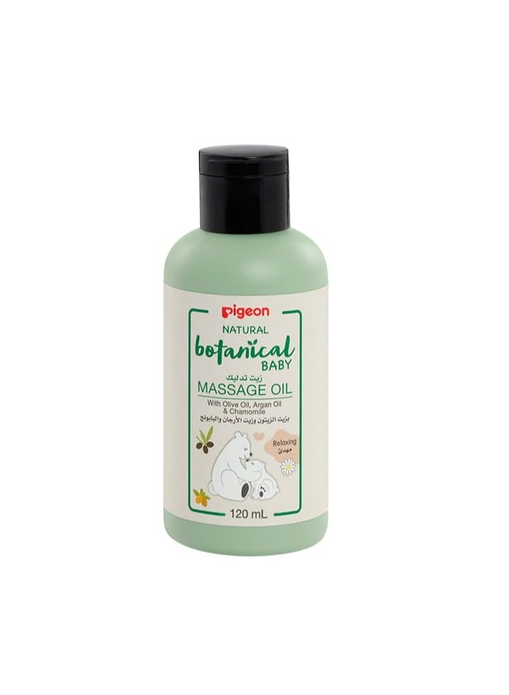 Pigeon Natural Botanical Baby Massage Oil 120ml
