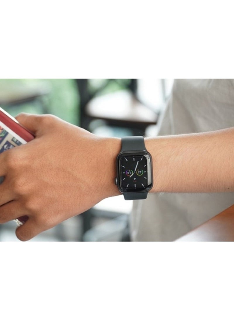 LERONZA - Two Smart Watches Series 8 With A Full Screen Running On The Android And IOS Systems Quick To Respond And With A Wireless Charging Its Support The GPS Feature- With 7 Additional Bracelets - Image 1